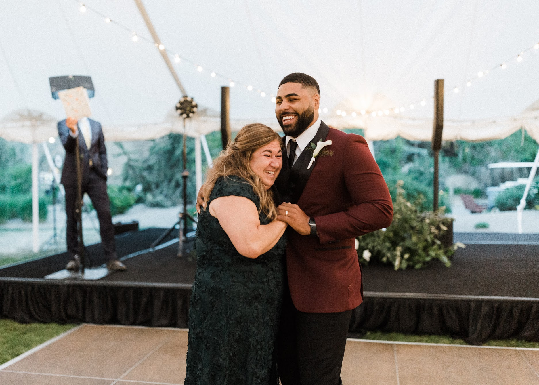 mother and son dance 